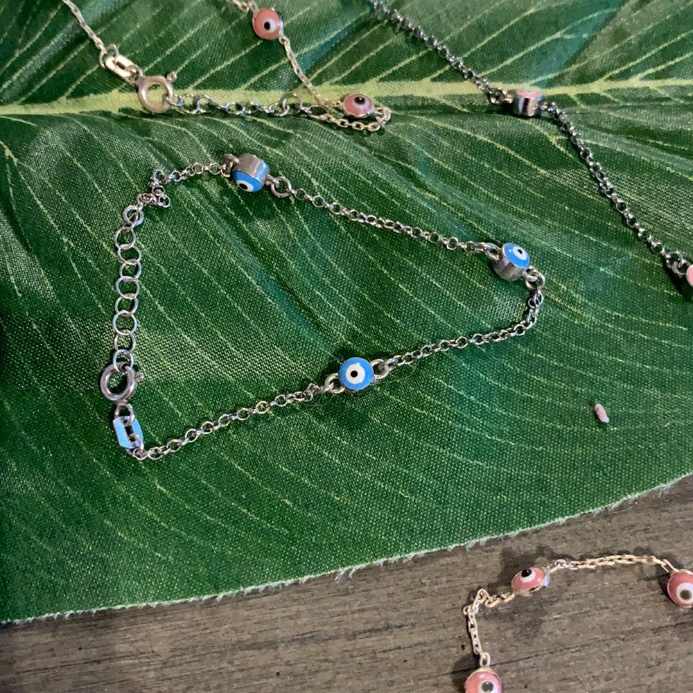 Baby evil eye bracelet $16 each-all of them 60